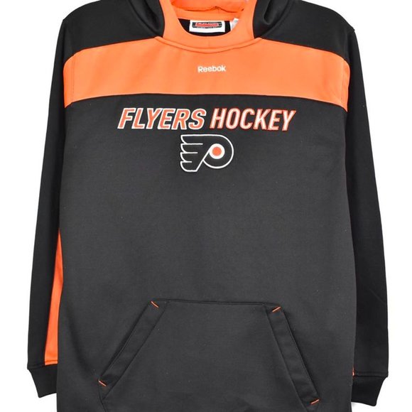 NHL Other - Vintage NHL Philadelphia Flyers embroidered black hoodie | Medium